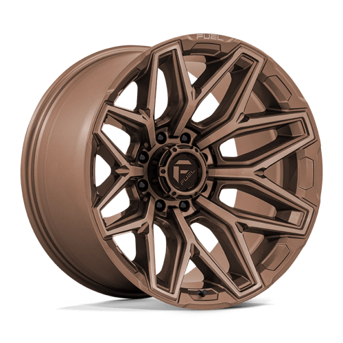 Fuel 1PC FLUX 22X12 8X6.5 125 -44 PLTNM-BRNZ Wheels
