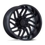 Fuel 1PC HURRICANE 22X12 8X180 124 -44 BLK-OUT Wheels