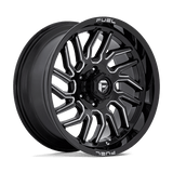 Fuel 1PC HURRICANE 20X9 6X5.5 106 NBL +1 Wheels
