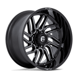 Fuel 1PC HURRICANE 24X12 8X170 125 NBL -44 Wheels