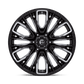 Fuel 1PC REBAR 22X9.5 6X135 87 NBL +0 Wheels