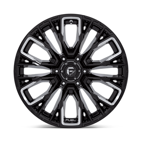 Fuel 1PC REBAR 22X9.5 6X5.5 106 NBL +0 Wheels
