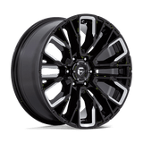 Fuel 1PC REBAR 20X9 6X5.5 106 NBL +20 Wheels