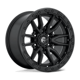 Fuel 1PC REBEL 18X9 6X4.5 66 +1 M-BLK Wheels