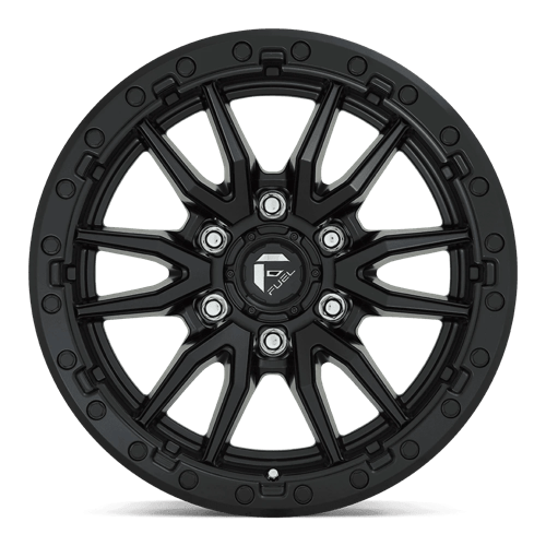 Fuel 1PC REBEL 18X9 6X4.5 66 +1 M-BLK Wheels