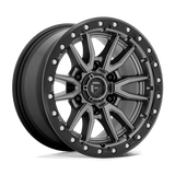 Fuel 1PC REBEL 20X9 6X4.5 66 +0 M-GMTL-BLK-RG Wheels