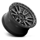 Fuel 1PC REBEL 20X9 6X4.5 66 +0 M-GMTL-BLK-RG Wheels