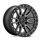 Fuel 1PC REBEL 18X9 6X4.5 66 +1 M-GMTL-BLK-RG Wheels