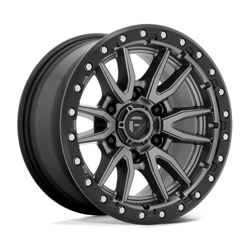 Fuel 1PC REBEL 18X9 6X4.5 66 +1 M-GMTL-BLK-RG Wheels