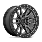 Fuel 1PC REBEL 18X9 6X4.5 66 +1 M-GMTL-BLK-RG Wheels