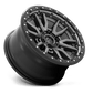 Fuel 1PC REBEL 18X9 6X4.5 66 +1 M-GMTL-BLK-RG Wheels