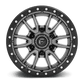 Fuel 1PC REBEL 18X9 6X4.5 66 +1 M-GMTL-BLK-RG Wheels