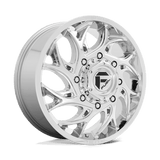 Fuel 1PC D740 20X8.25 8X6.5 CHR-PLATED 105MM Wheels