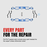 Fel-Pro Ford Windsor Small Block 260 Windsor Engine Intake Manifold Gasket Set - 0.060in Thickness