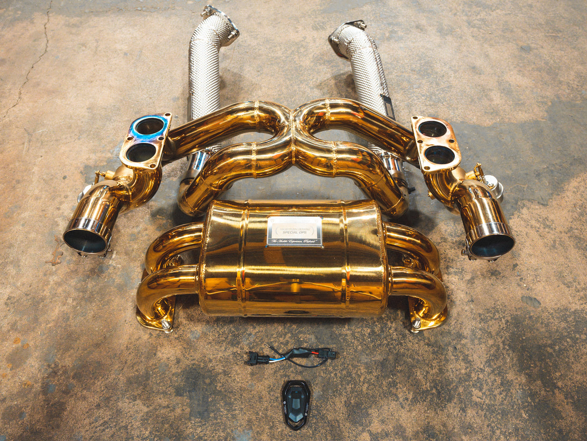 Ferrari F430 Scuderia / 16M Valved Sport Exhaust System
