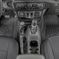 Floor Mats | FR & RR | RR Lockable | Jeep Gladiator JT 4WD (2020-2025)