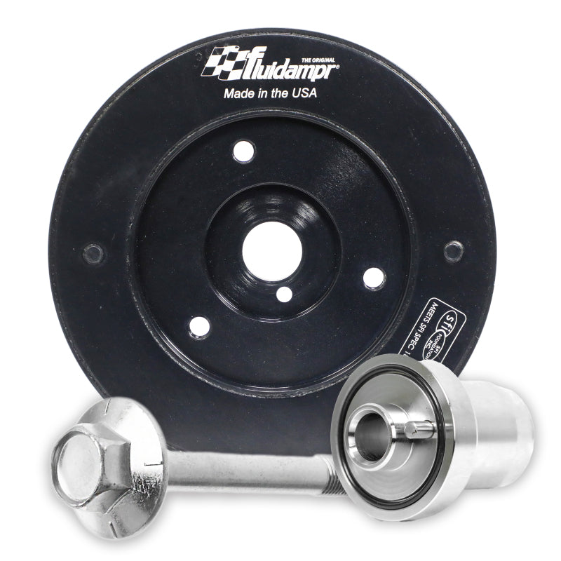 Fluidampr 2022+ Toyota GR86/Subaru BRZ (FA24F/FA24D) Steel Internally Balanced Damper w/Adapter Kit