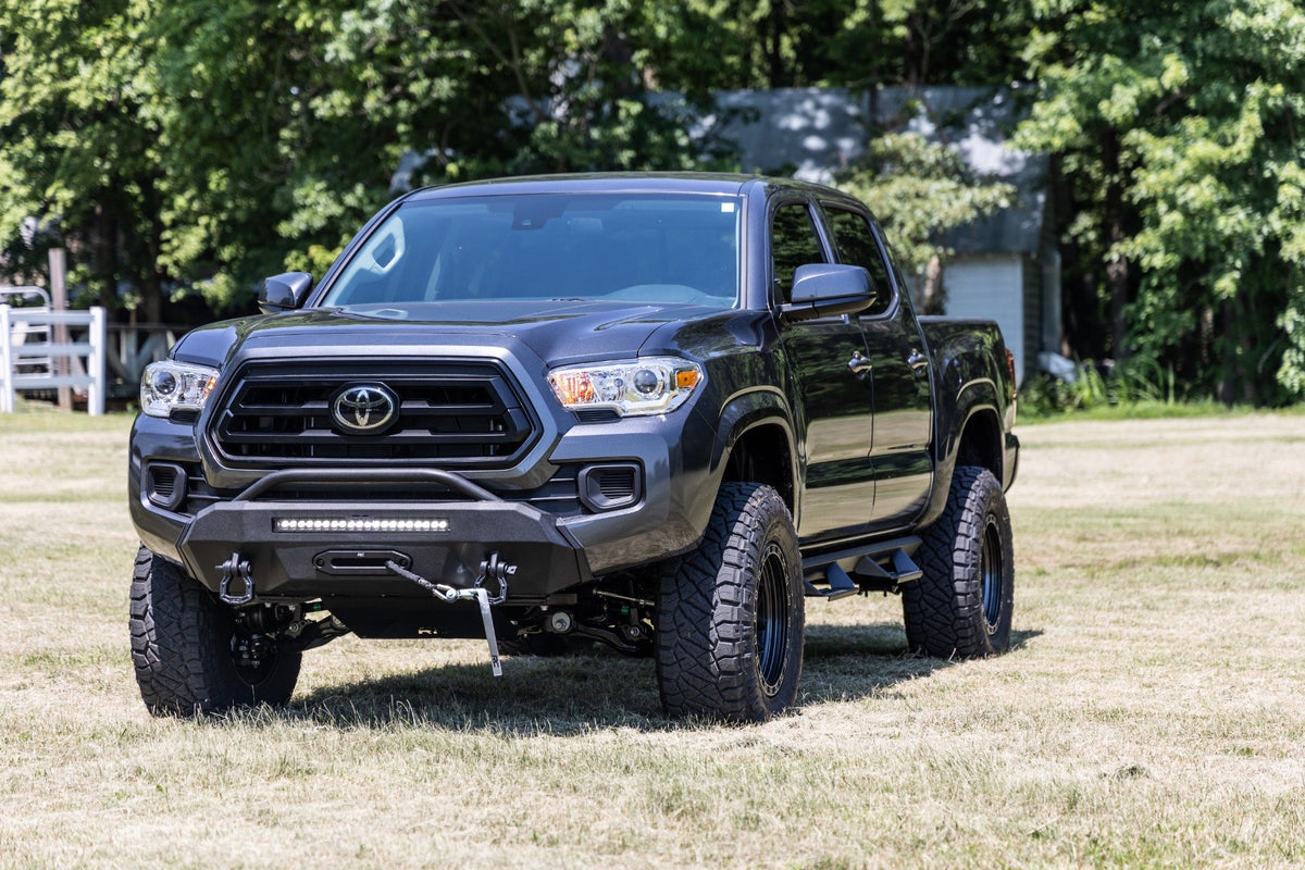 Front Bumper | Hybrid | 20" Blk DRL LED | 9500S | Toyota Tacoma (16-23)