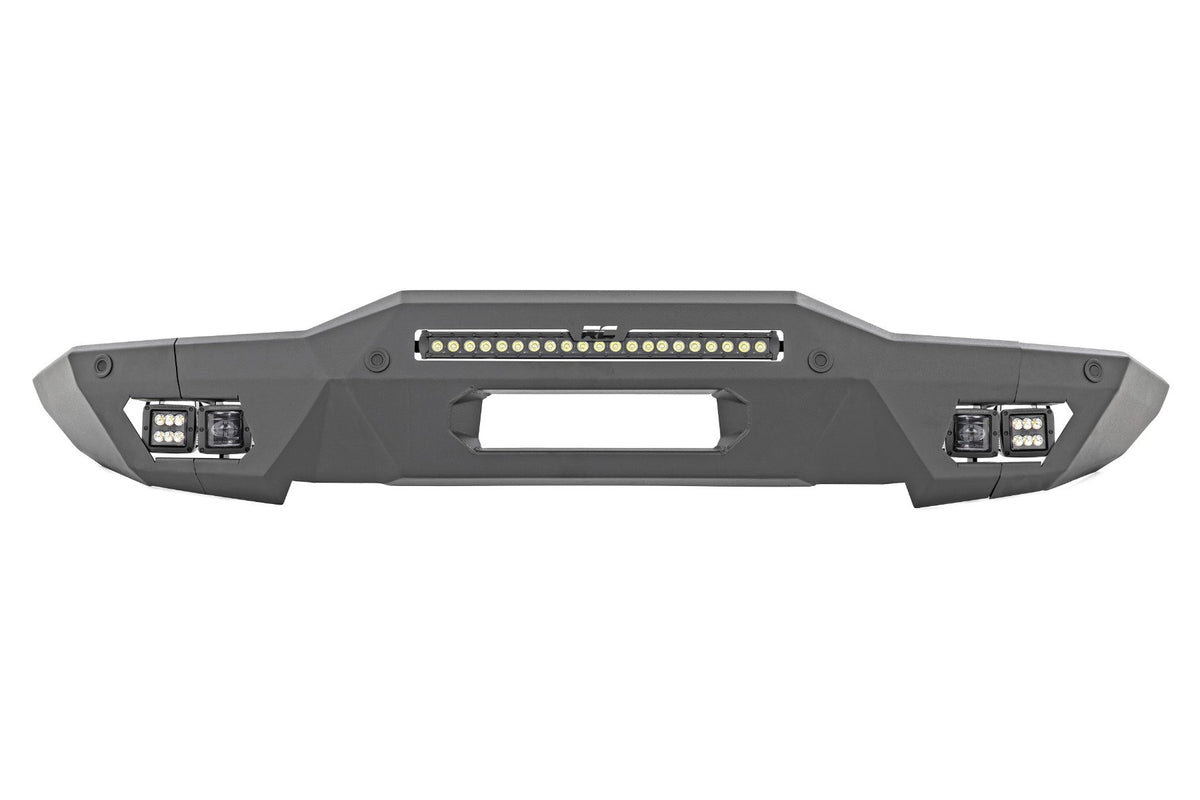 Front Bumper | Modular | Full Wings | Flood | Fog | Ford Bronco 4WD (21-25)