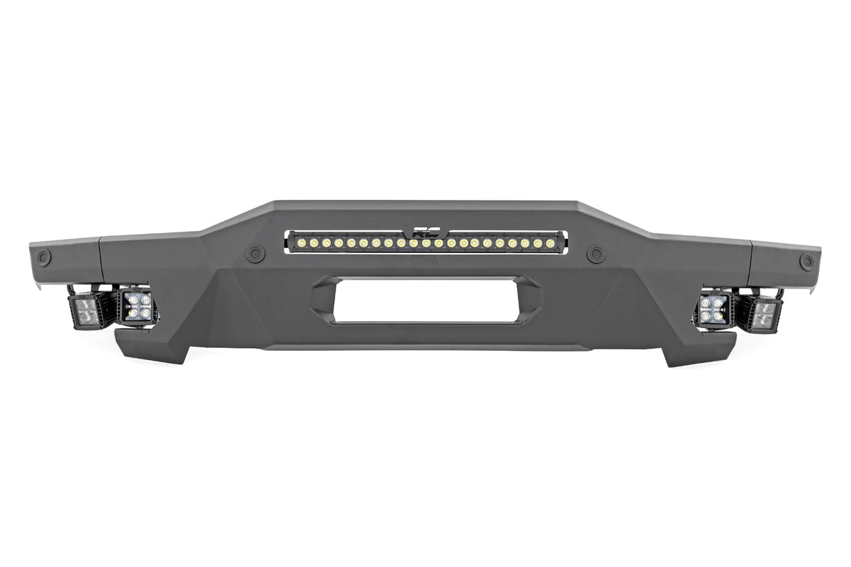 Front Bumper | Modular | Stubby Wings | Amber DRL | Ford Bronco 4WD (21-25)