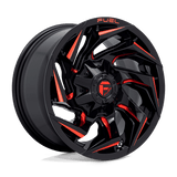 Fuel GLOSS BLACK MILLED WITH RED TINT D755 17x9 6x135/6x139.7 Wheels
