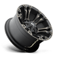 Fuel 1PC VAPOR 20X10 5X4.5/5.0 78 M-BLK DT -18 Wheels
