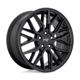 Niche 1PC M190 18X8 5X112 MT-BLK 42MM Wheels