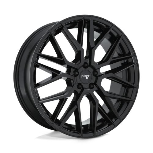 Niche 1PC GAMMA 20X10.5 5X120 74 BL +35 Wheels