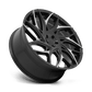 DUB 1PC G.O.A.T. 20X9 5X4.5 72 MBL +35 Wheels