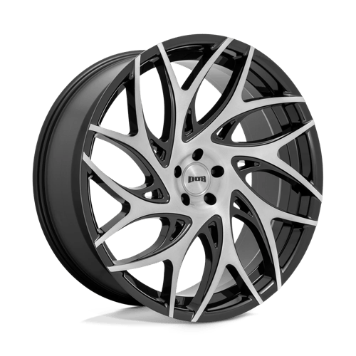 DUB 1PC G.O.A.T. 24X10 6X5.5 106.1 MLT +25 Wheels