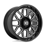 XD XD849 20X10 8X170 G-BLK MILL -18MM Wheels