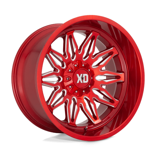XD XD859 22X12 6X135/5.5 GL-RED-MIL -44MM Wheels