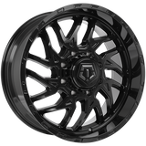Gloss Black 20x9.0 8x170 Conical TIS Wheels