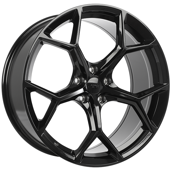 Gloss Black Replica 318 Radius R14 ART replica | 19x8.5 5x112 R3181901