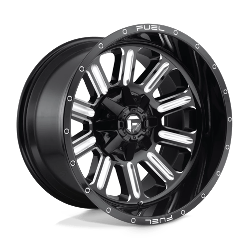 Fuel 1PC D620 20X10 6X135/5.5 GL-BLK-MIL -18MM Wheels