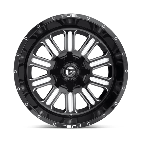 Fuel 1PC D620 20X10 6X135/5.5 GL-BLK-MIL -18MM Wheels