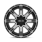 Helo HE900 20X9 6X135 G-BLK MACH 0MM Wheels