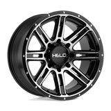 Helo HE900 20X9 5X5.5 G-BLK MACH 00MM Wheels