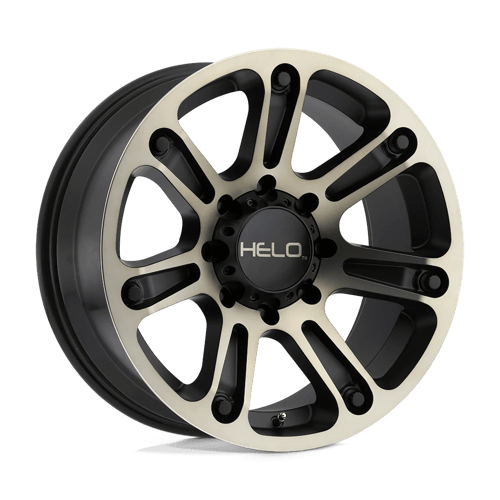 Helo HE904 17X9 6X5.5 S-BLK MACH DTCC 00MM Wheels
