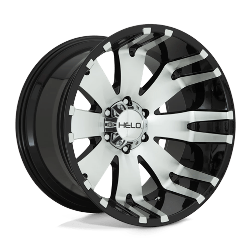 Helo HE917 20X9 5X5.0 G-BLK MACH MM Wheels