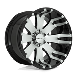 Helo HE917 20X12 8X6.5 G-BLK MACH -44MM Wheels