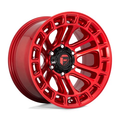 Fuel 1PC D719 18X9 6X5.5 GL-RED-MACH 01MM Wheels