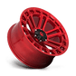 Fuel 1PC D719 HEATER 20X9 6X5.5 78 QL +1 Wheels