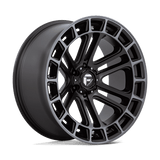 Fuel 1PC HEATER 22X10 6X135 87 MBT -13 Wheels