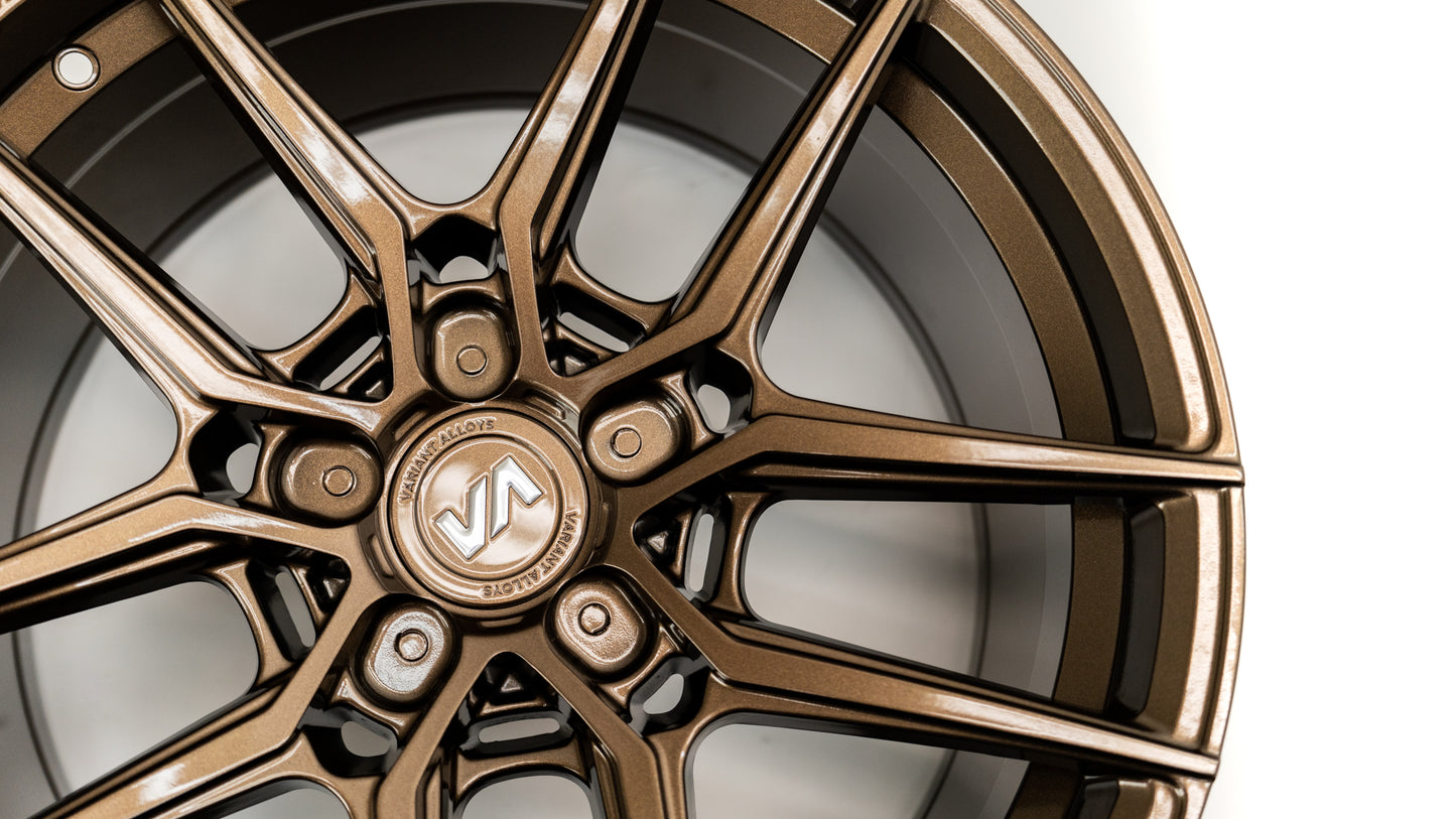 20x11 Gloss Bronze Cold Forged Collection HELIUM Variant Forged  Alloy Wheels