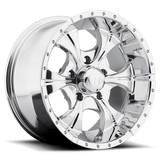 Helo HE791 16X10 8X170 CHROME -25MM Wheels