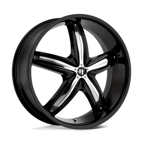 Helo HE844 22X8.5 98-127 G-BLK/CHR +45MM Wheels