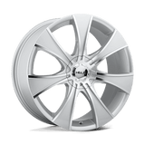 Helo HE874 20X8.5 4X100/4.25 SLV/MCH +21MM Wheels