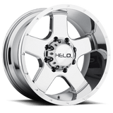 Helo HE886 18X9 8X6.5 BRIGHT PVD -12MM Wheels