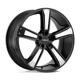 Helo HE899 17X7 5X4.5 S-BLK GB-CH INS 38MM Wheels
